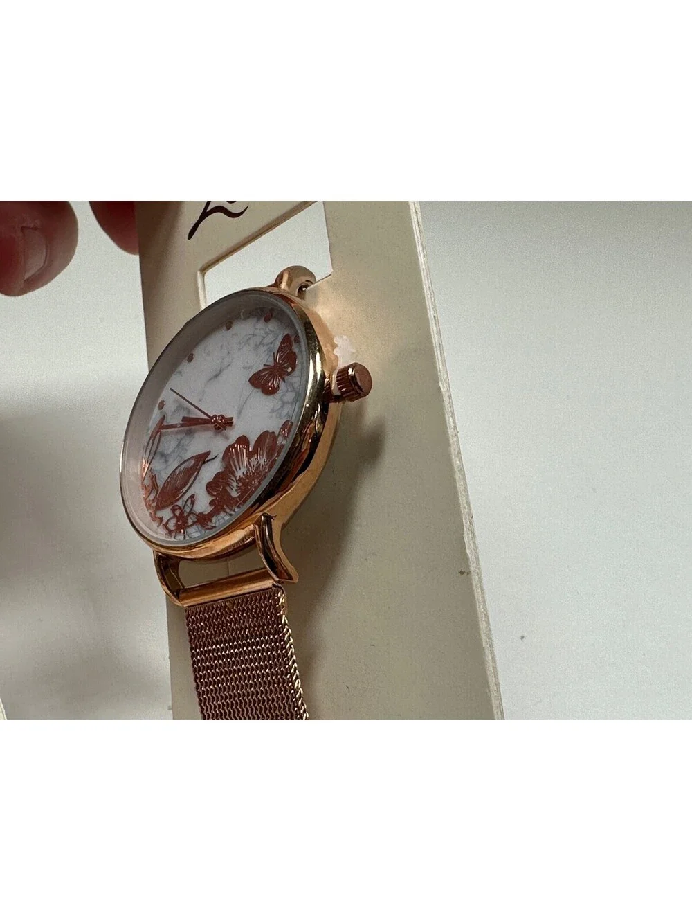 2 Lovisa Watches Female Women Rose Gold Tone Bling Fashion Butterfly